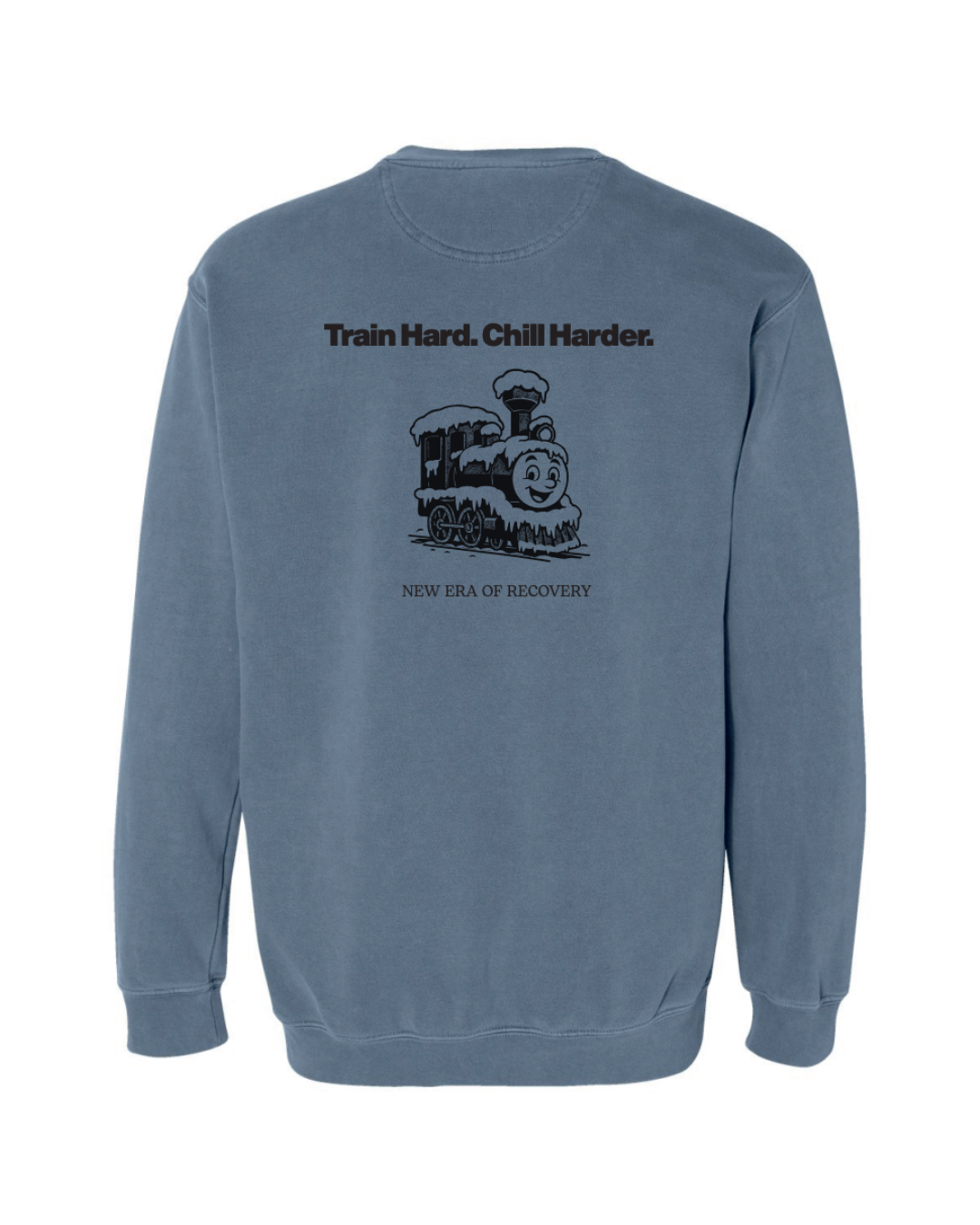 Train Hard. Chill Harder. Vintage Crewneck Sweatshirt