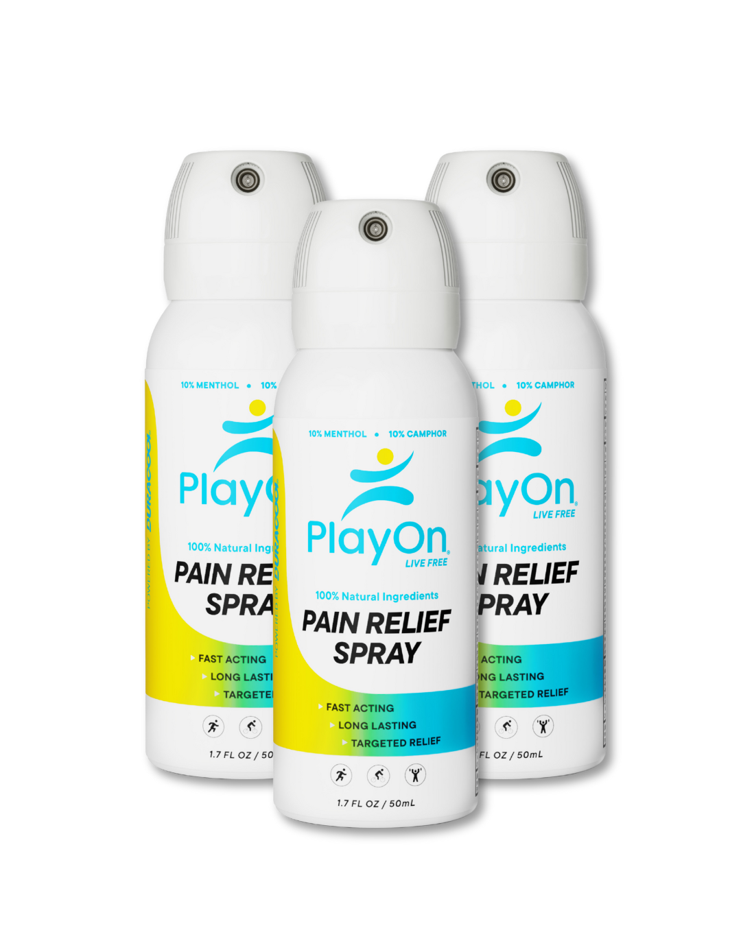 PlayOn Pain Relief Spray